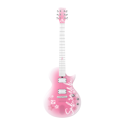 Nova Go Sonic, Sakura Mirai collab. Smart LES PAUL guitar featuring built-in effects